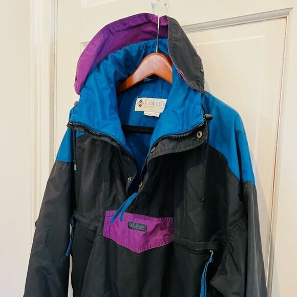 Vintage Columbia Sportswear Men's XL Hooded Parka Pullover Jacket - Picture 7 of 16